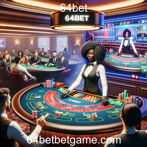 A Experiência Imersiva dos Jogos Ao Vivo no 64bet